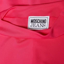 Moschino Jeans Asymmetric Embellished Mini Dress