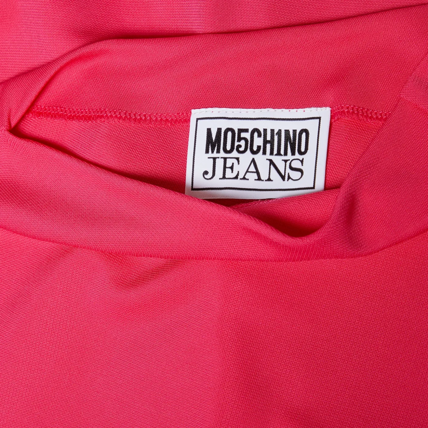 Moschino Jeans Asymmetric Embellished Mini Dress