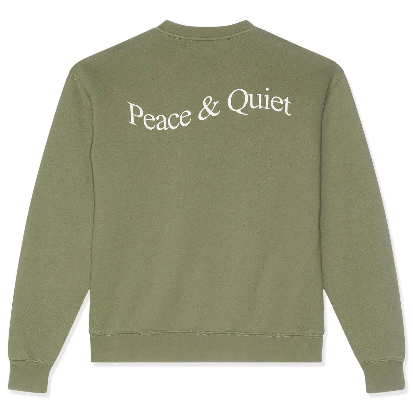 Museum of Peace and Quiet Wordmark Crewneck