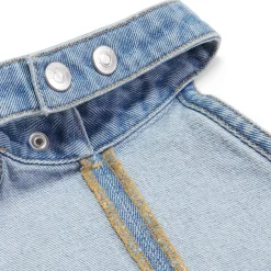Nanushka Arina Denim Top