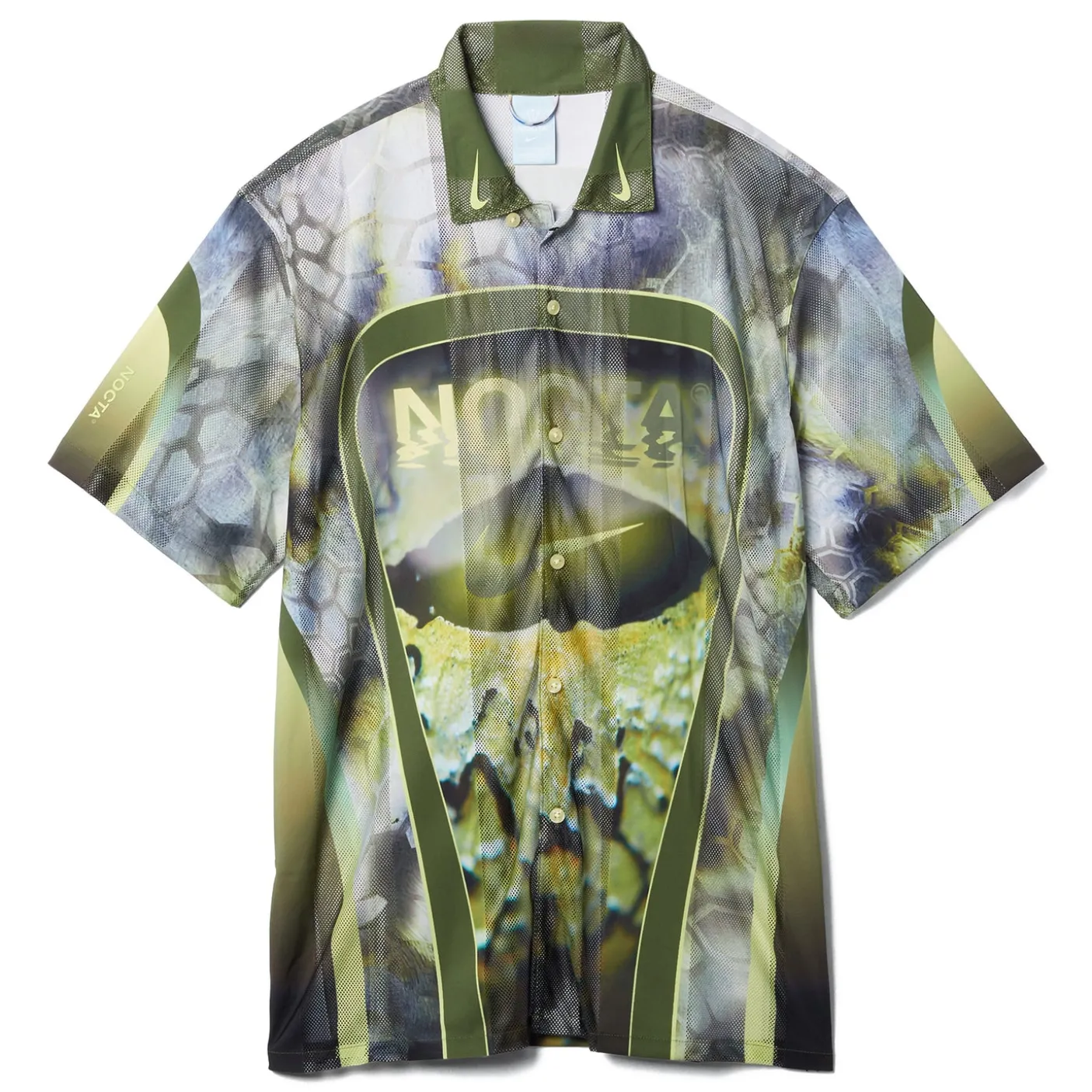 Nike NOCTA Opal Button-Down Short-Sleeve Top