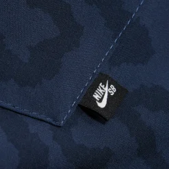Nike SB Print Bowler Short-Sleeve Button Up Skate Shirt