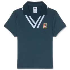 Nike Womens Yoon Short Sleeve Polo Top