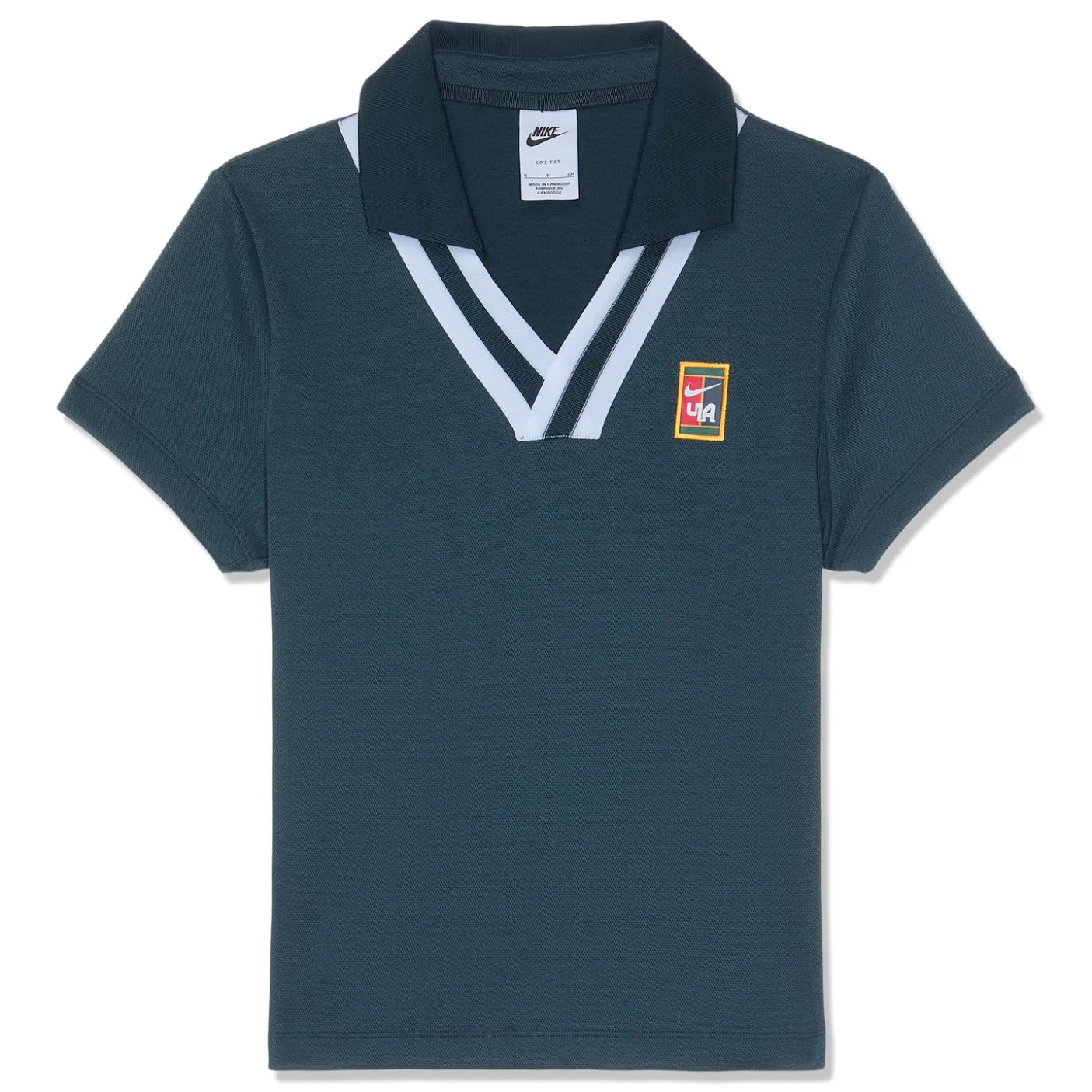 Nike Womens Yoon Short Sleeve Polo Top