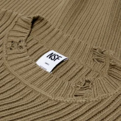 NSF Womens FREDDY Ripped Crew Sweater