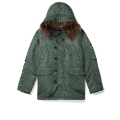 OPEN YY Oversized Faux Fur Hood Parka