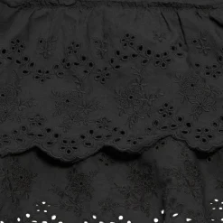 OPEN YY Rolled Waist Tiered Skirt