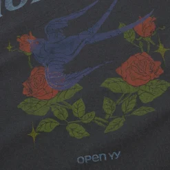 OPEN YY Rose & Swallow Tee