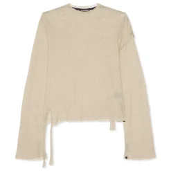 Ottolinger Knitted Deconstructed Linen Longsleeve