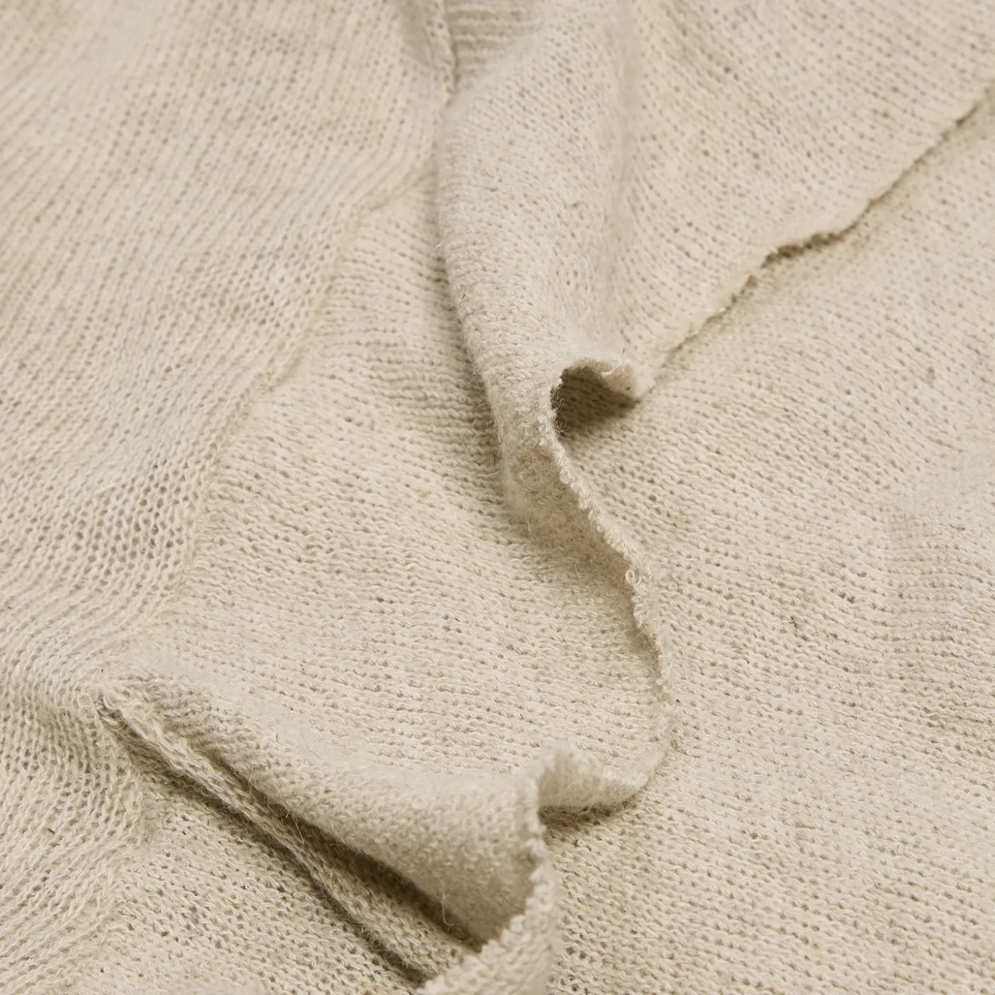 Ottolinger Knitted Deconstructed Linen Longsleeve
