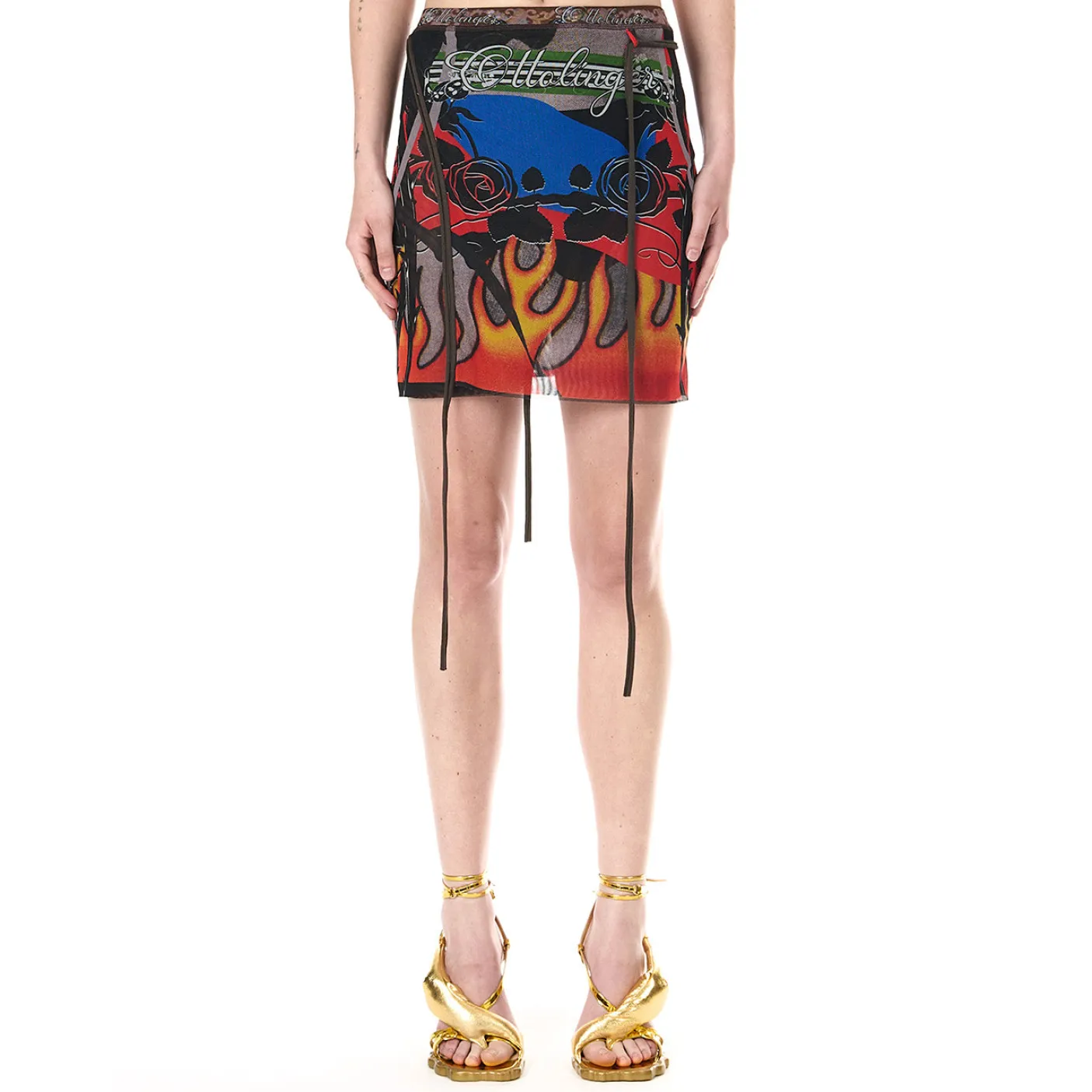 Ottolinger Mesh Mini Skirt