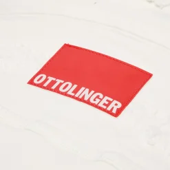 Ottolinger Woven Cropped Boxy Denim Jacket
