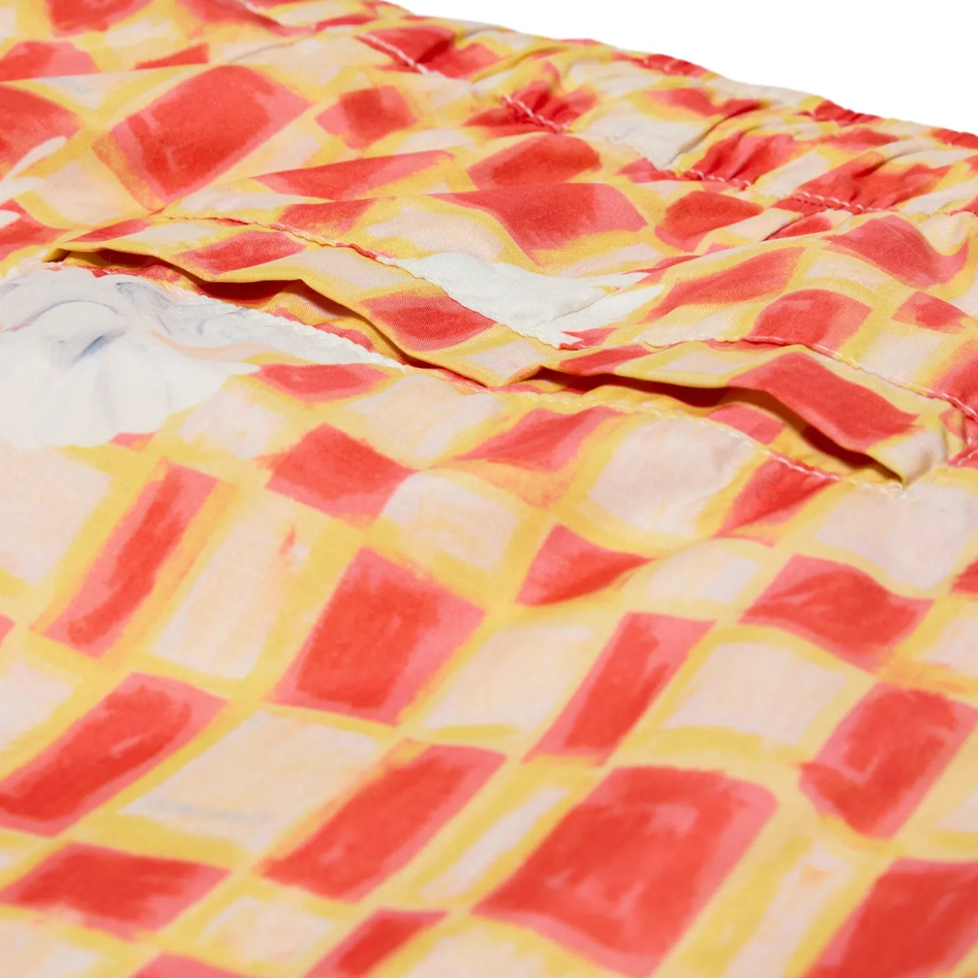 3.Paradis Damier Doves Swim Shorts