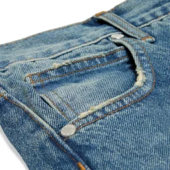 3.Paradis Freedom Doves Baggy Fit Denim Jeans