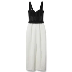 PatBO Jersey Sands Corset Midi Dress