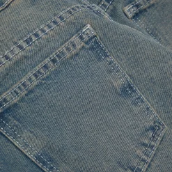 PatBO Nostalgic Sky Beaded Denim Short