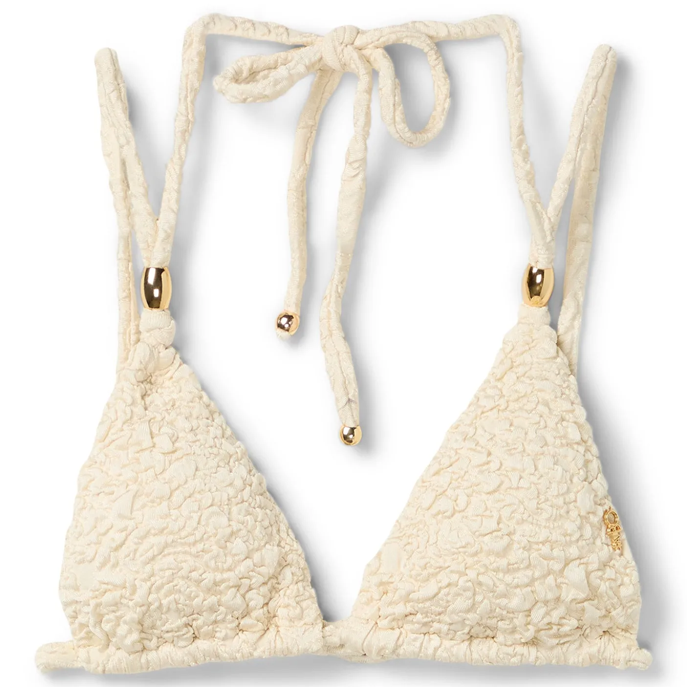 PatBO Papillon Jacquard Bikini Top