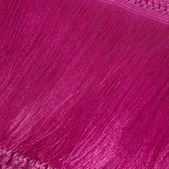 PatBO Sleeveless Fringe Cropped Top