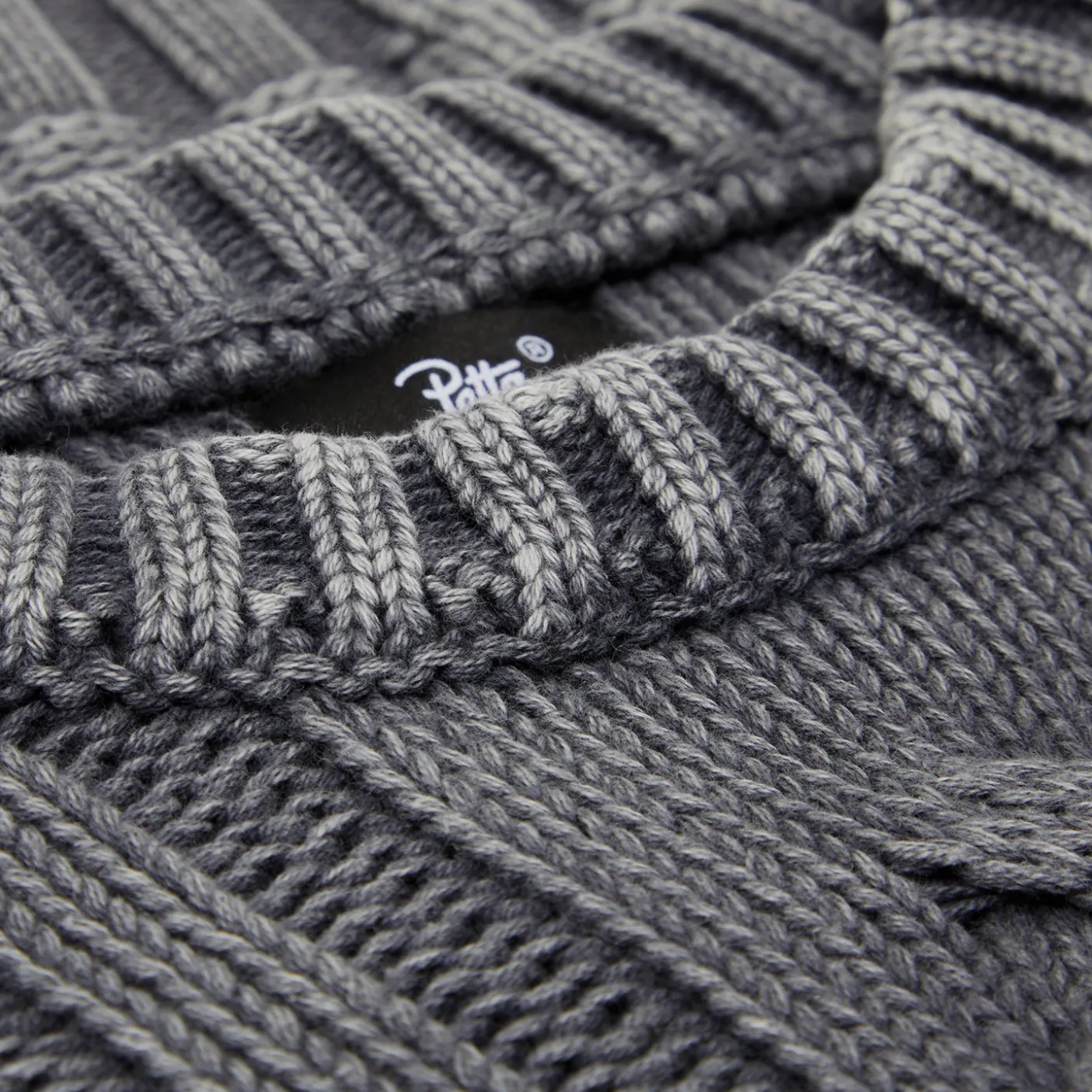 Patta Cable Knitted Cold Dye Jumper