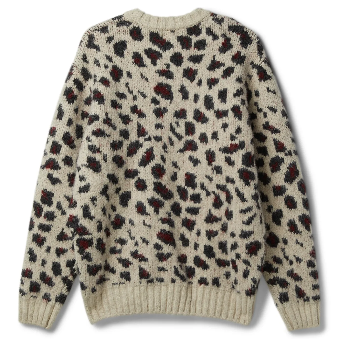 Patta Leopard Brushed Knitted Sweater
