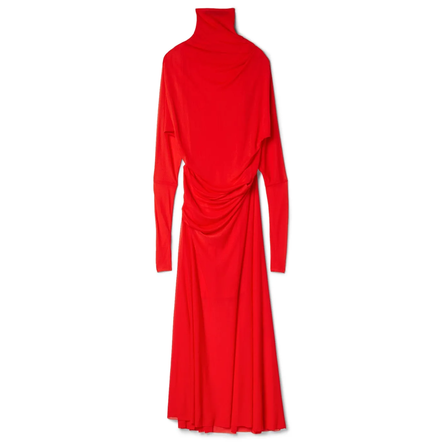 Proenza Schouler Paula Dress in Sheer Crepe Jersey