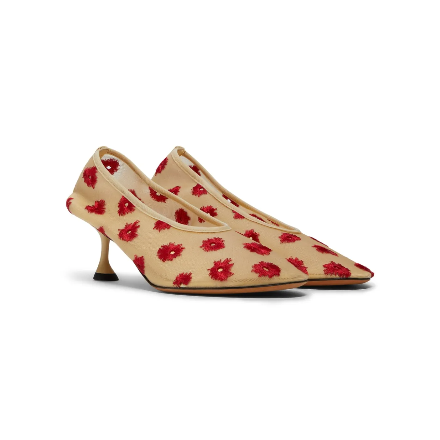 Proenza Schouler Tee Embroidered Pumps