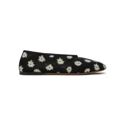 Proenza Schouler Tee Embroidered Stretch Mesh Slippers