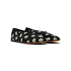 Proenza Schouler Tee Embroidered Stretch Mesh Slippers