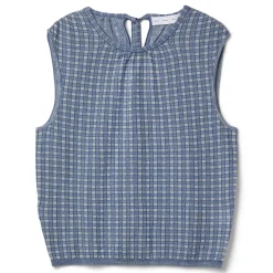 Proenza Schouler White Label Bradley Plaid Knit Crewneck