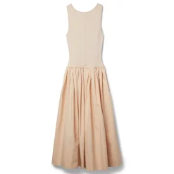 Proenza Schouler White Label Tori Knit Dress in Brushed Poplin