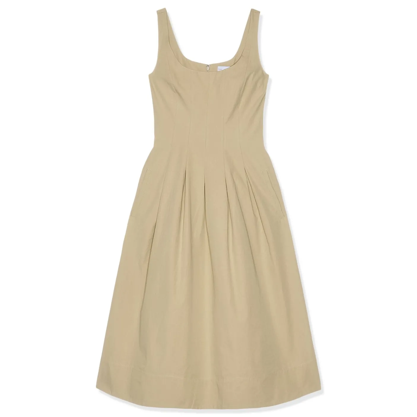 Proenza Schouler White Label Shelby Dress in Rumpled Cotton