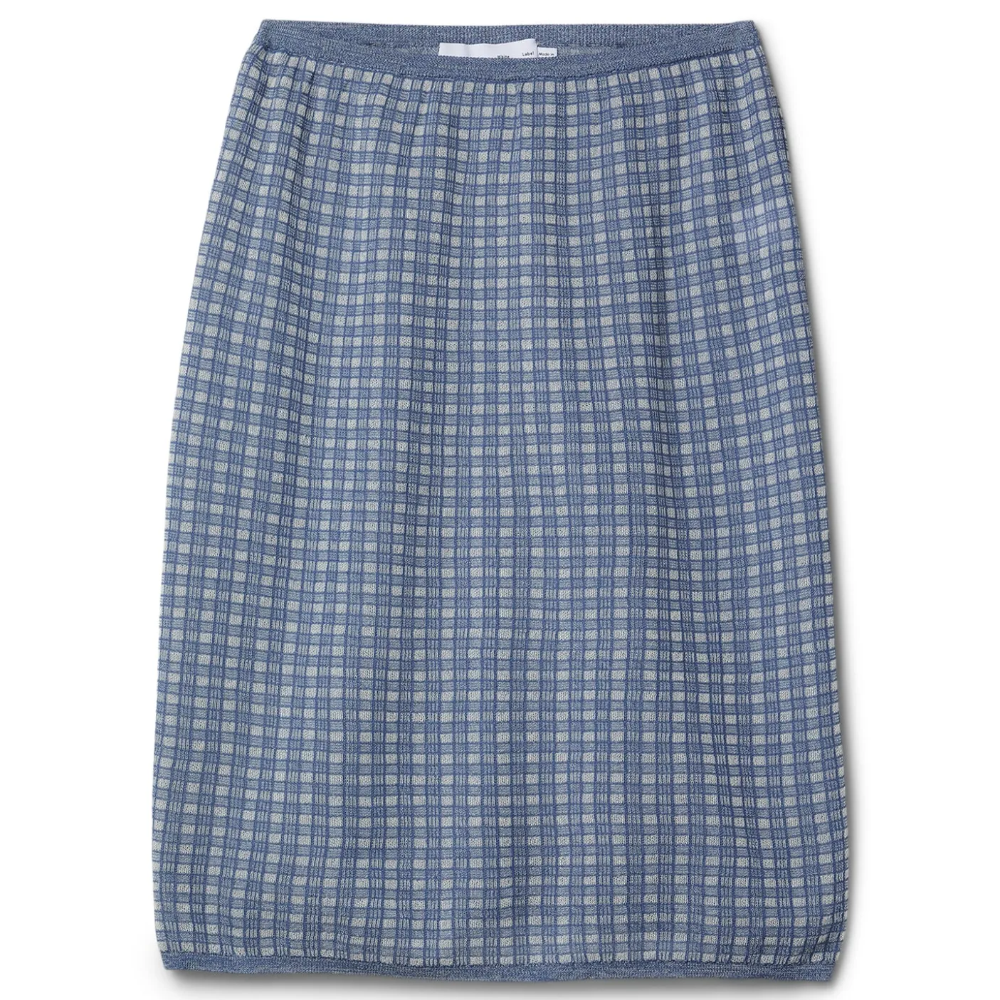 Proenza Schouler White Label Lori Plaid Knit Skirt