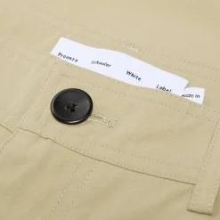 Proenza Schouler White Label Sydnor Pants in Rumpled Cotton