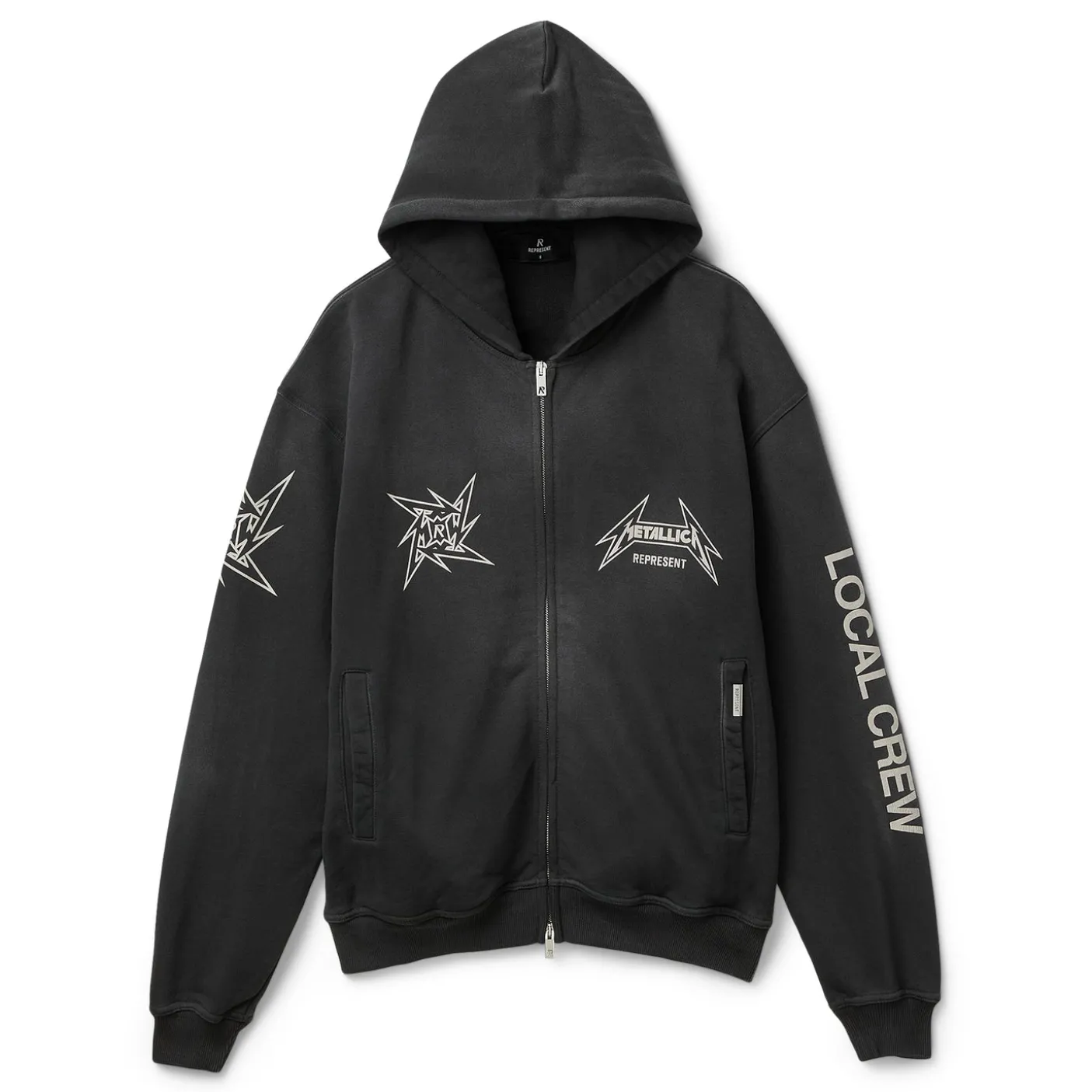 REPRESENT Metallica 40 Year Anniversary Zip-Thru Hoodie