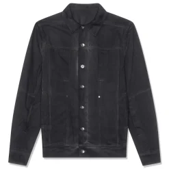 Rick Owens Denim Lido Worker Jacket