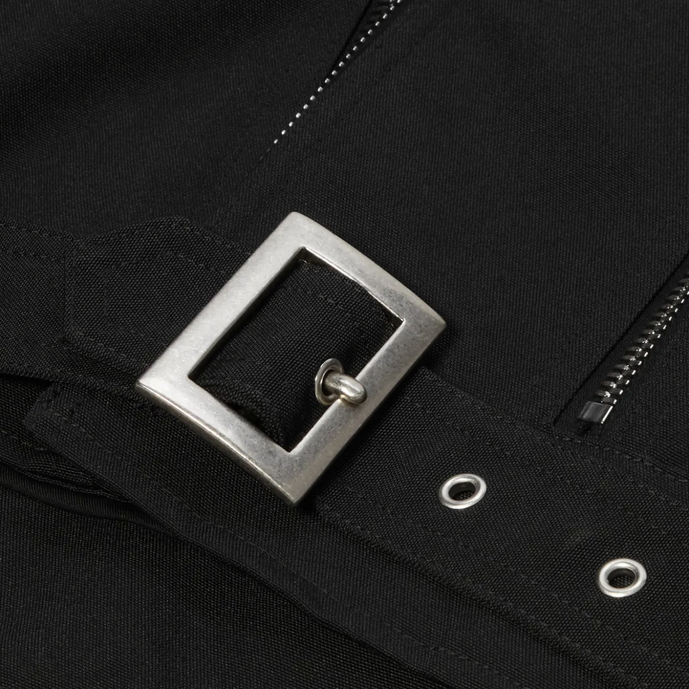 Rick Owens Hollywood Cropped Jumbo Bauhaus Stooges Vest