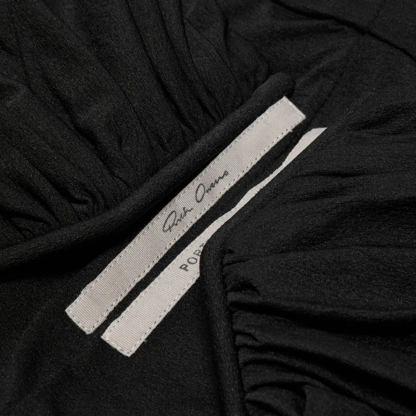 Rick Owens Jersey Prong Mini Dress