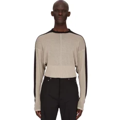 Rick Owens Maglia Combo Cropped Top