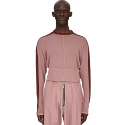 Rick Owens Maglia Combo Cropped Top