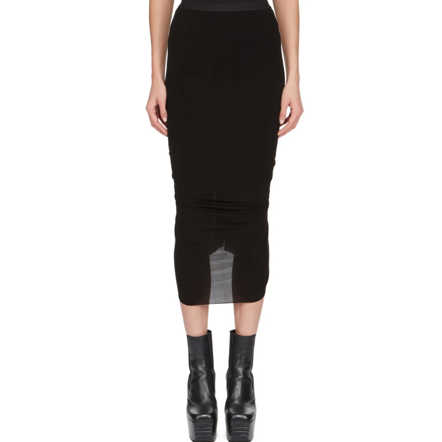 Rick Owens Shrimp Midi Skirt