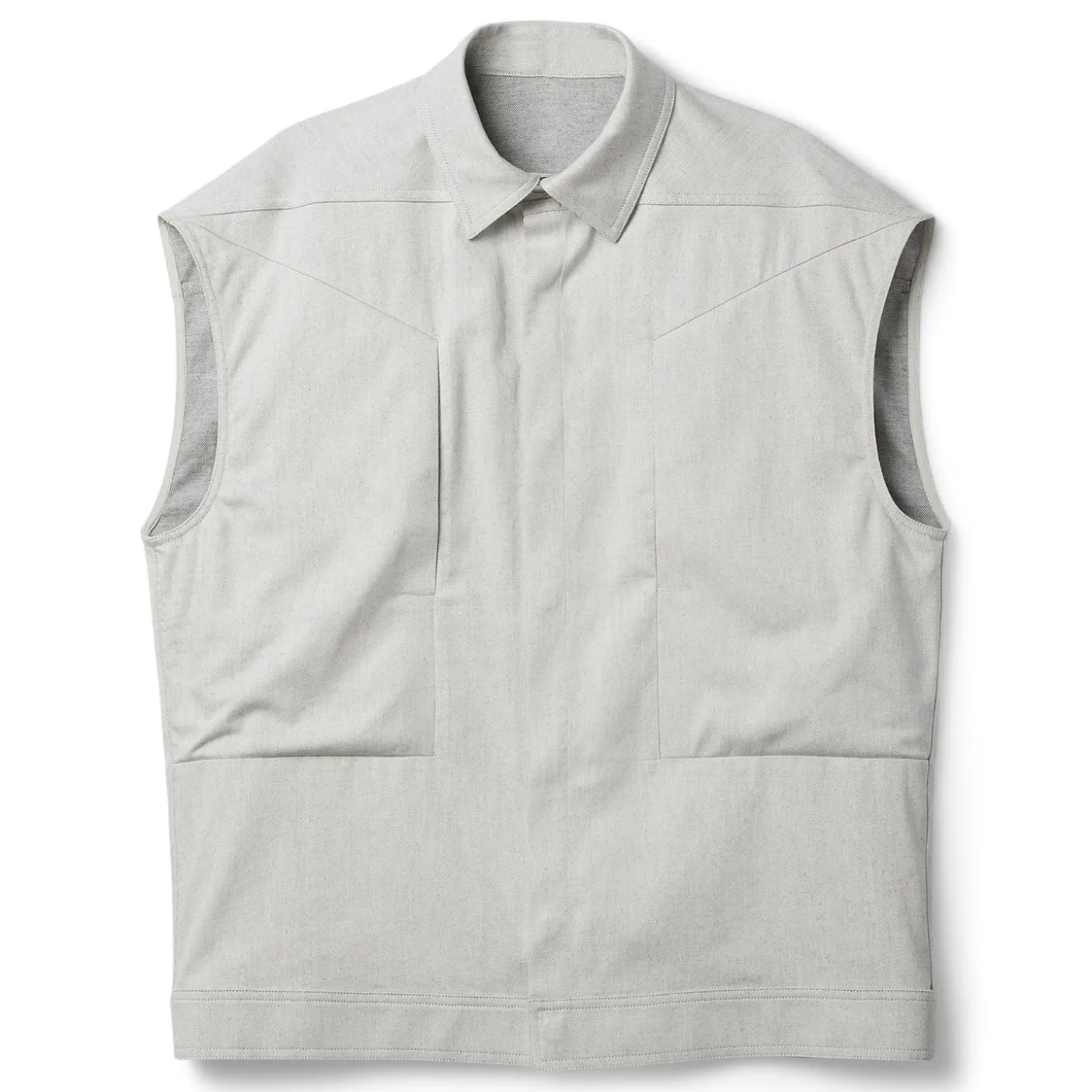 Rick Owens Sleeveless Jumbo Outershirt