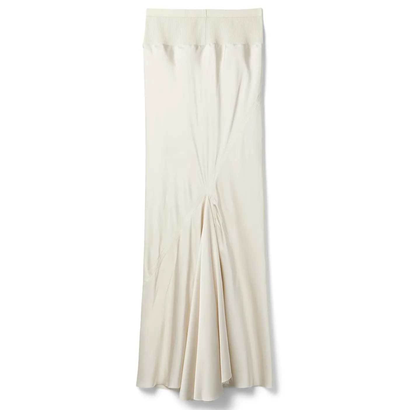 Rick Owens Womens Calf Bias Skirt