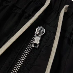 Rick Owens Womens Drop Crotch Satin Track Pants