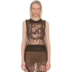 Rick Owens Womens Spider Tank Top
