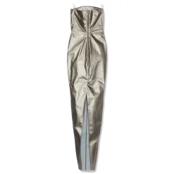 Rick Owens Womens Strapless Bustier Gown