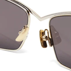 Saint Laurent Metal Cat Eye Sunglasses