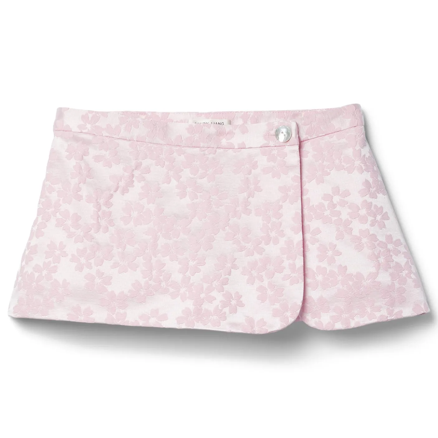 Sandy Liang Munchie Floral Jacquard Skort