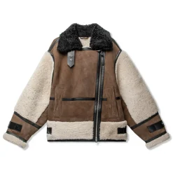 Shoreditch Ski Club Celeste Shearling Biker