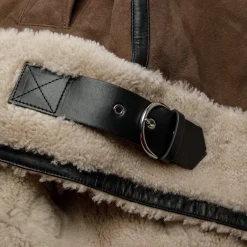 Shoreditch Ski Club Celeste Shearling Biker