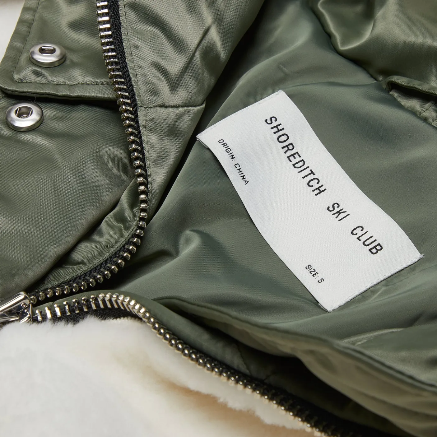 Shoreditch Ski Club Marlowe Shearling Parka